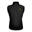 Unisex Reflective Bike Cycling Windproof Vest Running Sports Coat XL Black