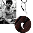 Men's Jewelry Stainless Steel Titanium Wolf Tooth Pendant Necklace Gift BX