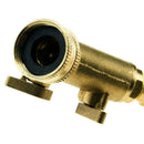 3/4 Inch Brass Garden Irrigation 2 Way Adapter Splitter Pipe Connector. Q9S O5U9