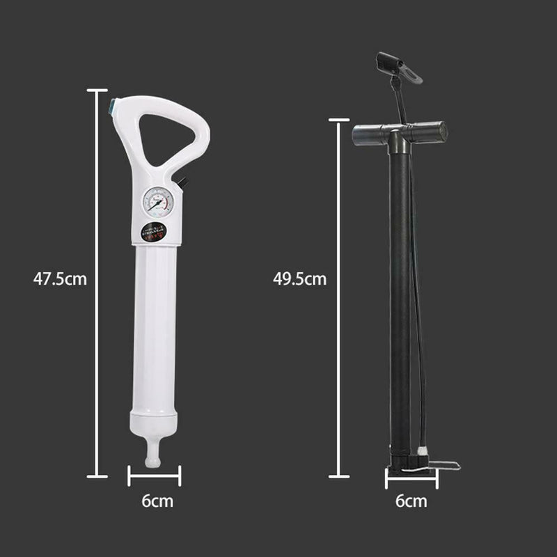 High Pressure Air Drain Blaster Powerful Toilet Sink Plunger Auger Cleaner