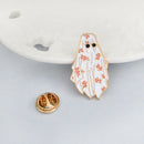 Arabian Flower White Robe Sunglasses Brooch for Men Boys Clothing Jacket Ba F3R4