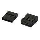 620Pcs Dupont Connector 2.54mm, Dupont Cable Jumper Wire Pin Header Housing D6R6