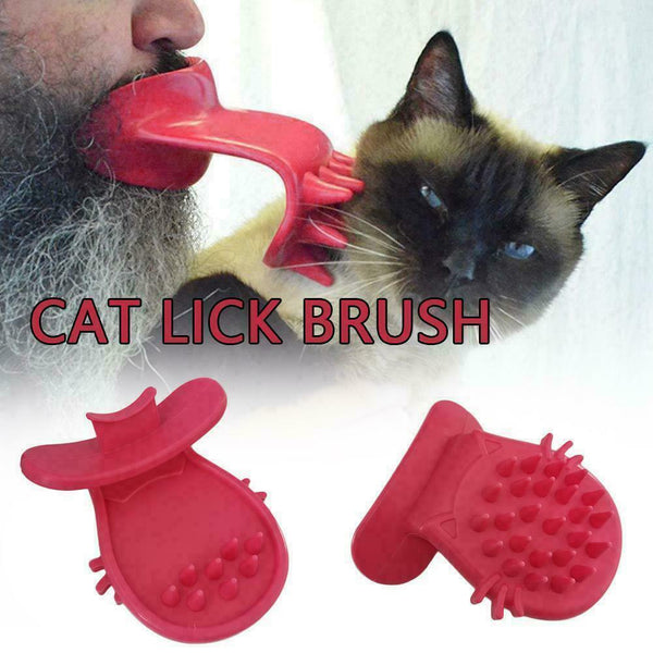 1* Pet Bath Glove Brush Dog Cat Hair Comb Rubber Hair Grooming Massage O2Z7
