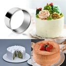 14Pcs/Set Round Cookie Biscuit Cutter Set Stainless Steel Mousse Cake Ring