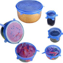 12 Pcs Silicone Stretch Lids Various Sizes Food Storage Lid Saver Covers Wr N2M2