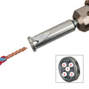Electrician Automatic Wire Stripper Peeling Twisted Line Device Square  QST