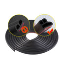 Trunk Soundproof Hood Rubber Weatherstrip Car Door Edge L Shape Seal Strip
