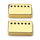 2 Pieces Copper Guitar Pickup Covers for Les Paul Electric Guitar Parts Golden