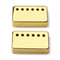 2 Pieces Copper Guitar Pickup Covers for Les Paul Electric Guitar Parts Golden