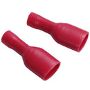 100pcs Female Spade Insulated Electrical Crimp Wire Connector Terminal