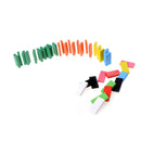 100Pcs Domino Building Authentic Standard Wooden Toys Education FT