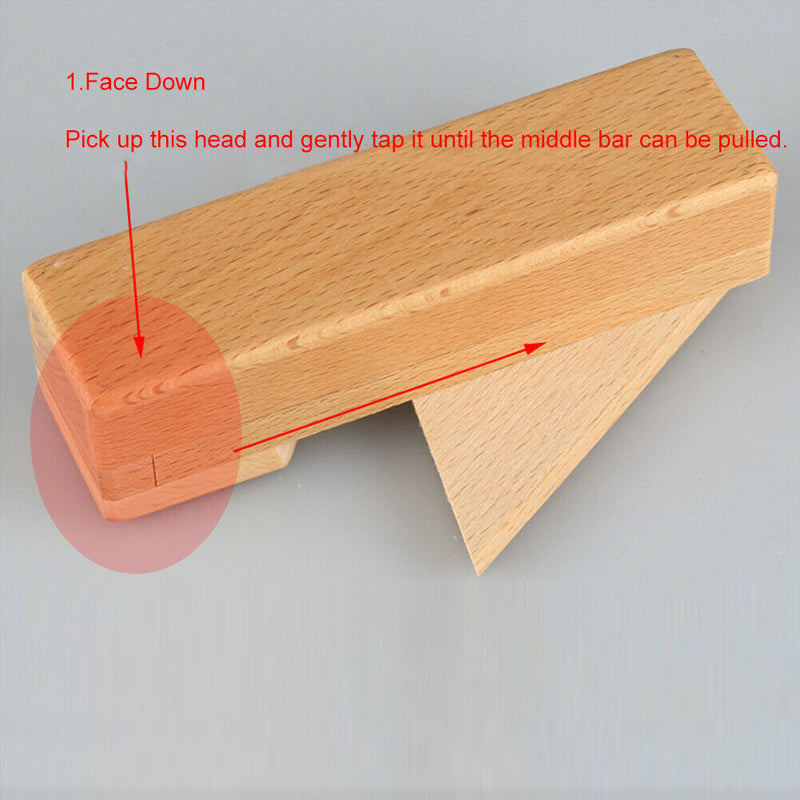 Wood Magic Mysterious Intelligence Brain Teaser Secret Opening Puzzle Box Deluxe