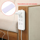 Power Strip Holder Storage Shelf Desktop Wall Mounted Seamless Self