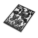 1pc Flower Butterflys Plastic Embossing Folder Template For Scrapbook Photo