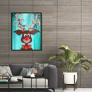 Christmas Sheep Diamond Painting 5D DIY Full Round Drill Wall Arts (B2478) A