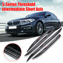 Carbon Fiber Car Door Sill Scuff Plate Guard Protector Stickers for BMW F10