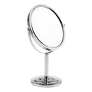 Dual Sided Free Standing Portable Make Up Mirror Magnifying & Normal Mirrors