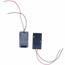 5 pieces two plastic housing with cable 9 V batteries supports storage case E4L4
