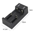 USB Port Dual Slot Universal Battery Charger For 3.7V 18650 26650 14500Li-io B&X