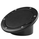 Black Fuel Filler Door Cover Gas Tank Cap 2/4 Door For 07-18 Jeep Wrangler %o