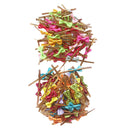100pcs Cute Colored Bow Metallic Twist Tie for Bakery Candy Cello Bags Gifts