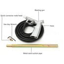 1X(Sandblaster Kit Sandblasting & Air Nozzles Tube Sand Blasters Pneumatic