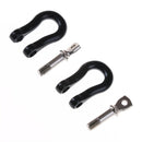 1/10 RC Crawler Car Tow Shackle Bracket Trailer Hook Tow Chain RC Axial MO