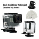 For GoPro Hero 5 6 7 Black Clear Diving Waterproof Case Anti Fog Inserts