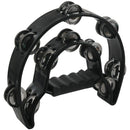 Compact Double Half Moon Music Tambourine Percussion Tamborine Drum Durable