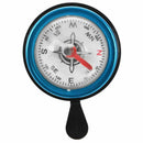 Bicycle Bike Compass Style for Dia 22mm Handlebar Ring Bell Alarm Blue Blac G2J5