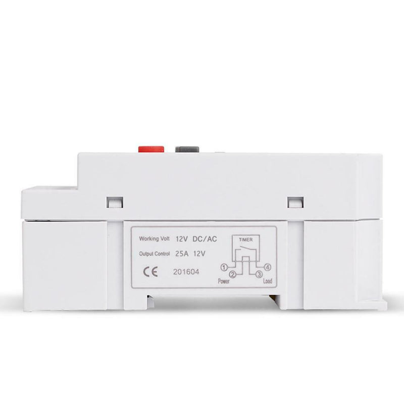 Weekly Programmable LCD Digital Timer Switch Controller Setting Clock (12V)