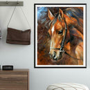 DIY Full Drill Diamond Painting Horse Cross Stitch Embroidery Needlework