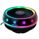 RGB LED CPU Cooler Fan Radiator for Intel LGA775 1150/1151/1155/1156/1366