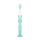 2pcs Rabbit rabbit cartoon soft soft toothbrush baby vertical deciduous teeth G4