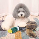 Cute Pet Puppy Chew Squeaker Squeaky Plush Sound Wild Duck for Dog Cat Play Toys