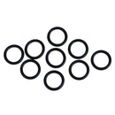 10pcs G1/4 Silicon Sealing Ring 2 Point Connector O Ring Washer Seal(Black) A