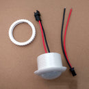 2pcs AC 100V-240V Infrared PIR Motion Sensor Recessed Wall Module Light Switch