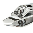 Straight Edge Nail Clipper Finger Toe Cutter Trimmer Stainless Steel 1pc