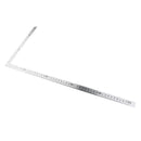 2pcs Square Stainless Steel Measuring Ruler Precision  Carpenter Tool