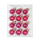 12pcs 2cm Christmas Tree Ball Bauble Party Hanging Ball Ornament (Red)