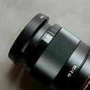 1pc Vented Curved Metal lens Hood For Leica Canon Nikon Panasonic 49mm B9O5 C8C4