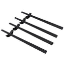 1pair Black Bamboo Chopsticks Healthy Chinese Chopsticks Reusable Sushi Gif BX