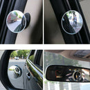 2 Frameless Blind Spot Mirror Wide Angle Round HD Glass Convex Rear View Mirrors
