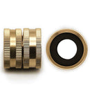 2 Pack 3/4-Inch Garden Hose Tap Connector Brass Garden Hosepipe Tap Conne CHN