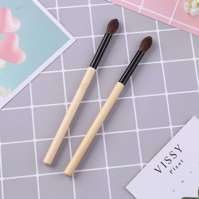 Face Beauty Makeup Brushes Bamboo Handle Eyeshadow Powder Foundation Brush Tool