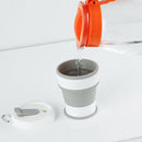 1Pcs Portable Silicone Shrink Cup Folding Cup Outdoor Sports Cup Travel HomeI1X5