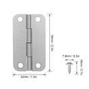 3Pack Cooler Stainless Steel Hinges for Ice Chests, Cooler Stainless Steel HE4Z1