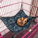 Canvas Cat Hammock Waterproof Cat Sleeping Bag Pet Soft Hanging Seat (B S) A