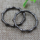 4Pcs Metal Round Bag Handle Holder for Women Clutch Shoulder Bag DIY Handicraft