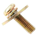 Pack of 20 Drum Kit Claw Hook Screws Golden Percussion Instrument Parts